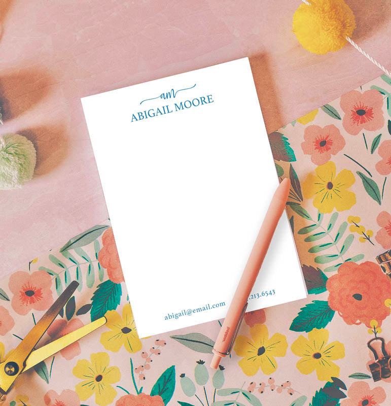 Spring Swash Notepad