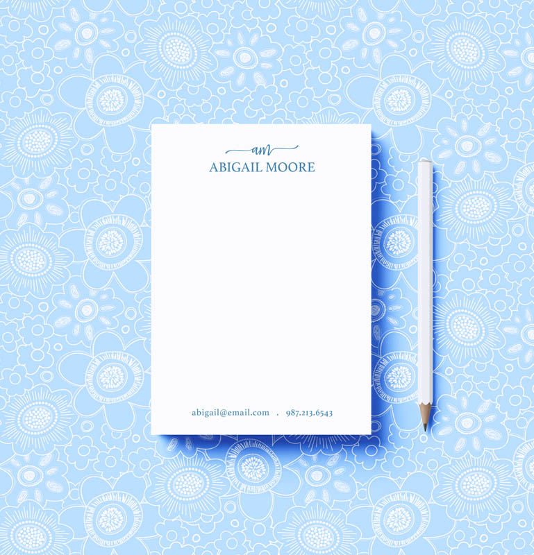Spring Swash Notepad