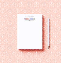 A Note From Notepad