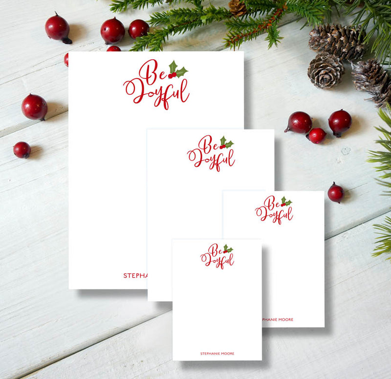 Be Joyful Notepad Set