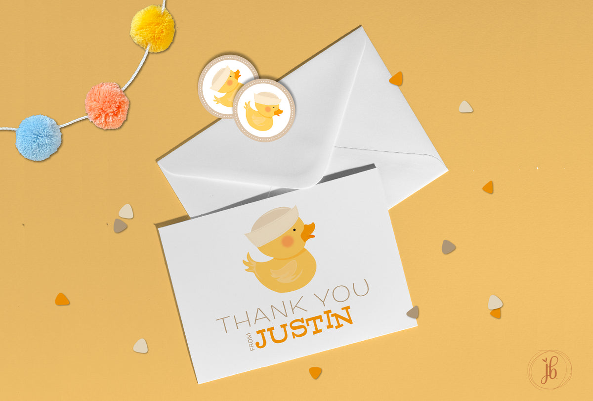 Rubber Ducky Note Card