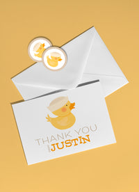 Rubber Ducky Note Card