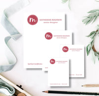 Casual Monogram Notepad Set