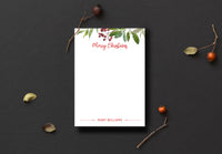 Christmas Merry Berries Notepad