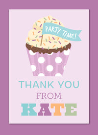 Cupcake Note Card