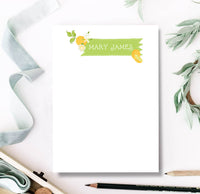 Bright Citrus Notepad