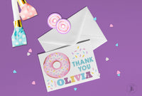 Donut Party Note Card