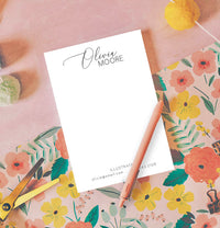Elegant Script Notepad