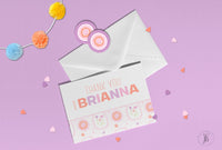 Just Pink Note Card