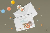 Woodland Friends Note Card Set
