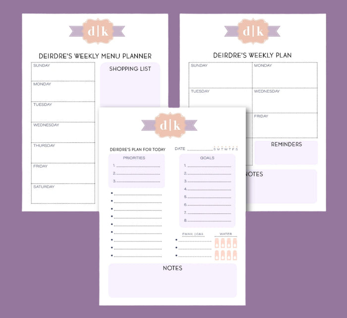 Desert Bloom Planner Note Pad