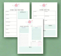 Fresh Flowers Planner Note Pad