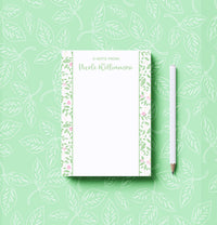 Garden Party Notepad | Floral Writing Pad for Home