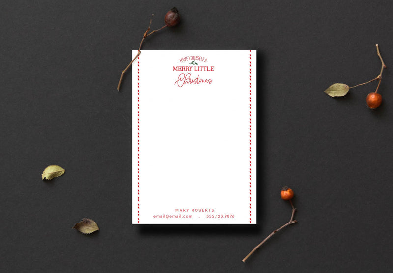 Have a Merry Christmas Notepad