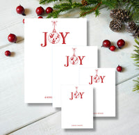 JOY Ornament Notepad Set