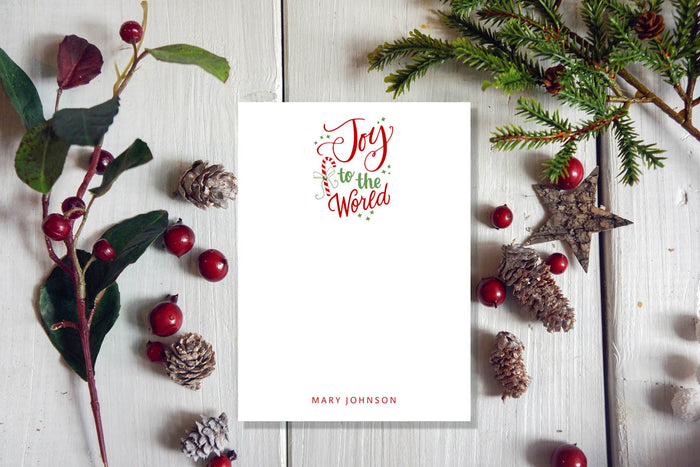 Joy to the World Notepad