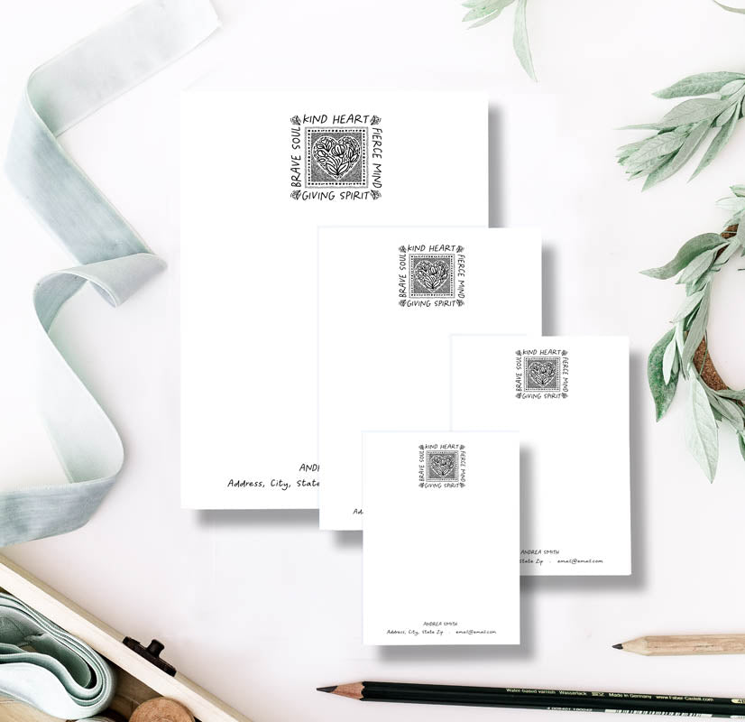 Kind Heart Notepad Set