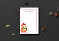 Little Holiday Fox Notepad