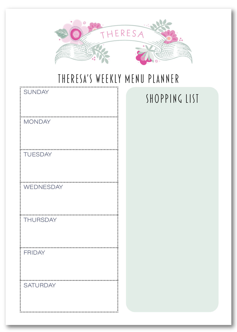 Mulberry Bay Planner Note Pad