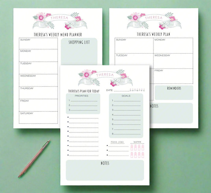 Mulberry Bay Planner Note Pad