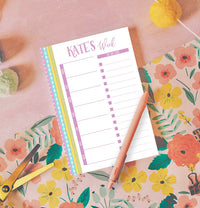 Multi Stripe Note Pad