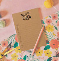 My To Do List Note Pad