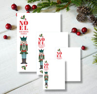 NOEL Nutcracker Notepad Set