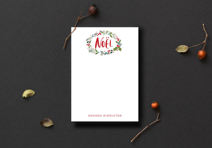 NOEL Garland Notepad