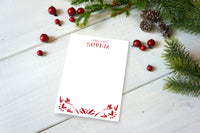 Nordic Note Holiday Notepad