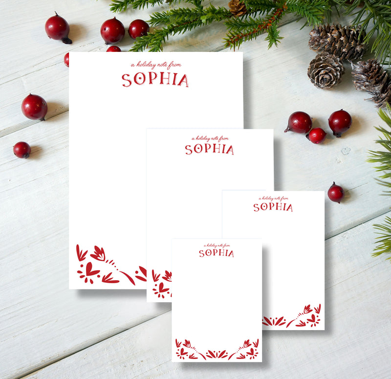 Nordic Note Holiday Notepad