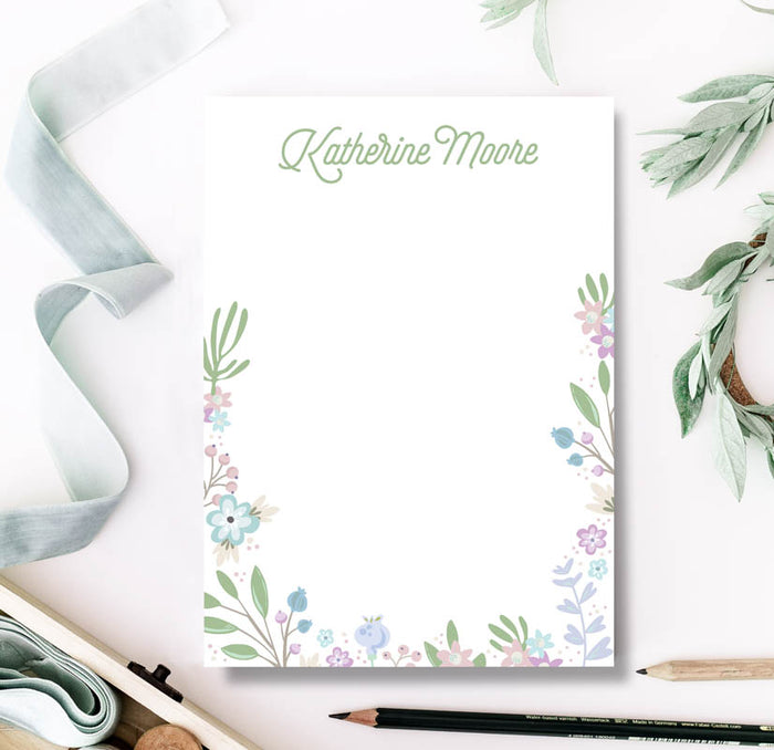 Pastel Posies Note Pad