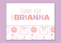 Just Pink Note Card
