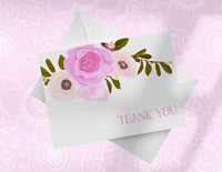 Rose Bouquet Note Card Set