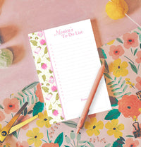 Pink Foxglove Note Pad