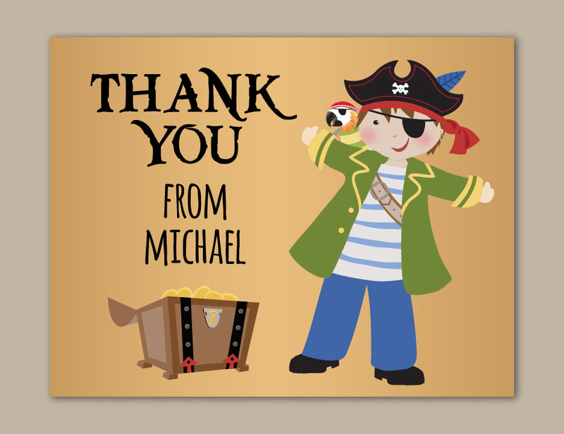 Pirate Note Card