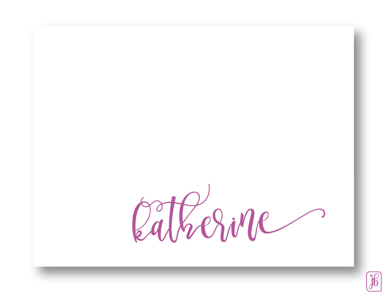 Script Name Note Card