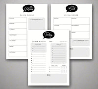 Word Bubble Planner Note Pad